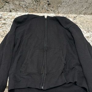 Black hoodie